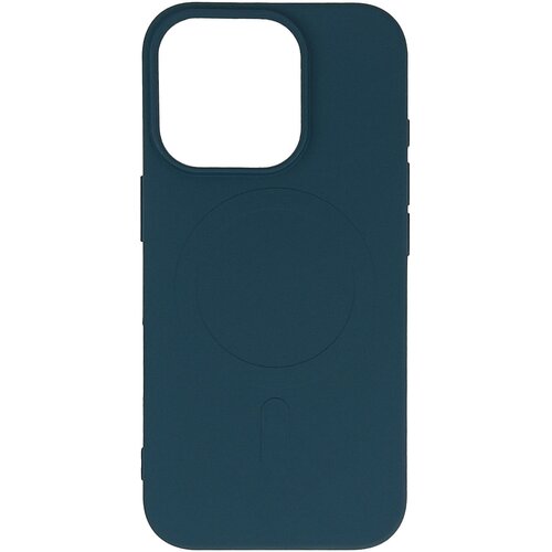 HURTEL Liquid Silicone MagSafe ovitek za iPhone 16 Pro, Temno moder Cene