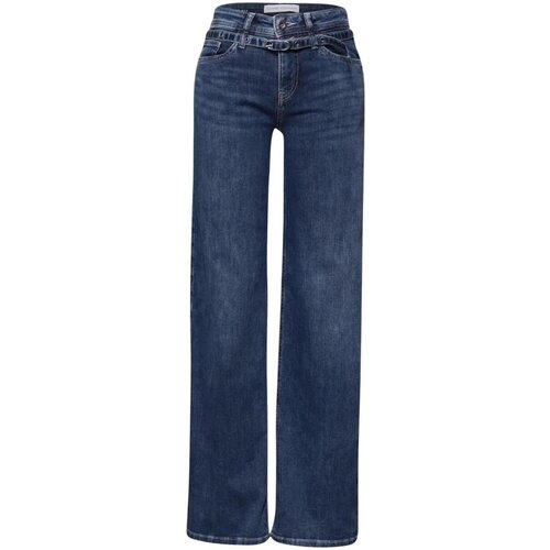 Street One Kavbojke bootcut Style Emee Wide Leg,mw,mid blue 380535 Modra Cene