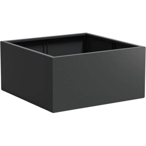 ADEZZ Korito za rastline Carrez iz aluminija - kvadratno - 120 x 120 x 60 cm Slike