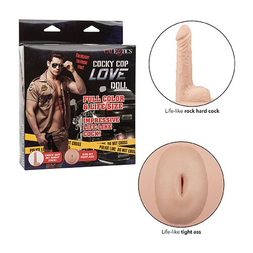 California Exotic Novelties Moška lutka Cocky Cop Love Doll (R13528) Cene