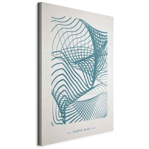  Slika - Simple Blue (1 Part) Vertical 40x60 Cijene