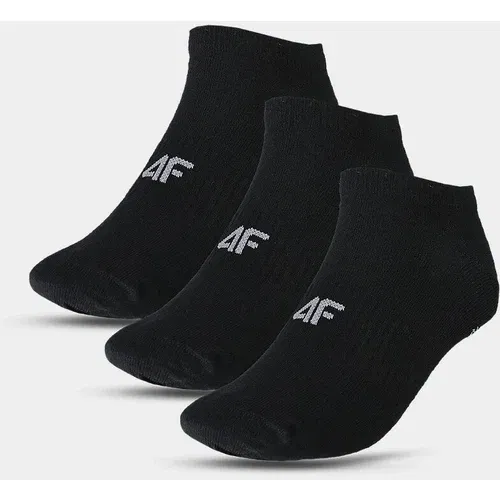 4f Men's Casual Socks Under the Ankle (3pack) - Black