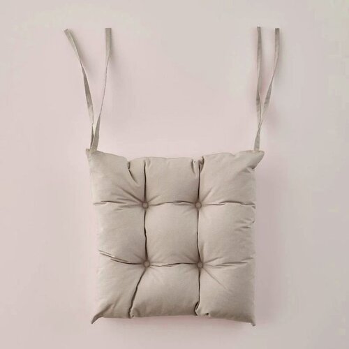 Wallity Chair Cushion - Cream Cream Chair Pad Cene