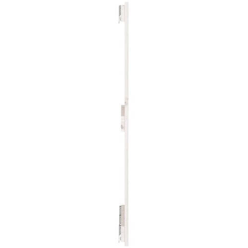  Zidno uzglavlje bijelo 140x3x90 cm od masivne borovine Slike