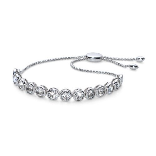 Oliver Weber soon crystal narukvica sa swarovski belim kristalom ( 32186r ) Slike