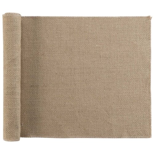Douceur d intérieur chemin de table 35 x 140 cm jute uni leny smeđa Cijene