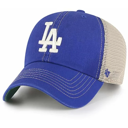 47 Brand Kapa sa šiltom MLB Los Angeles Dodgers boja: tamno plava, s uzorkom, B-TRWLR12GWP-RYC