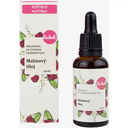 Kvitok Organic raspberry oil 30 ml