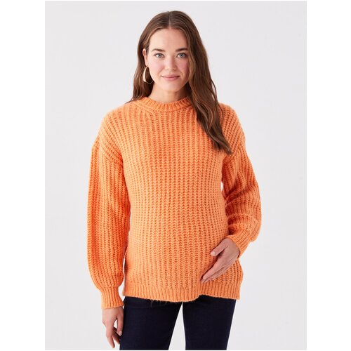 LC Waikiki Crew Neck Long Sleeve Maternity Knitwear Sweater Slike