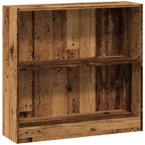 Maison Chic Knjižna omara - Knjižni regal starinski les 80x24x76 cm inženirski les, (21724900) Cene