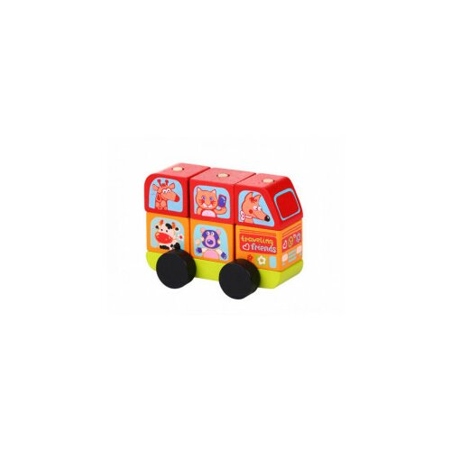 Cubika mali konstruktor – mini bus (7 elemenata) CU13197 Slike