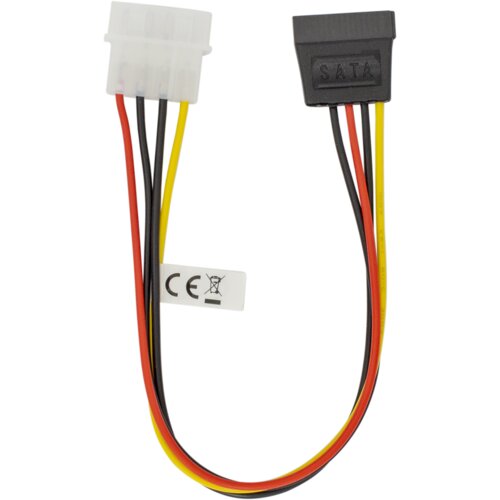 S Box KABEL SATA POWER CABLE 15-pin -> 4-pin, 0.25 m / RETAIL, (08-sata-powerr) Cijene