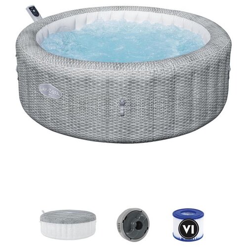 Bestway Đakuzi Bali 1.96mx71cm sivi ratan 980l 6001N Cene