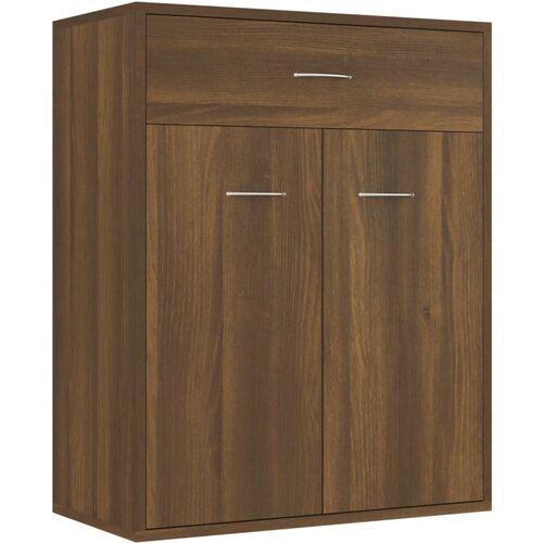 Maison Chic Komoda - Predalnik rjav hrast 60x30x75 cm inženirski les, (21718015) Slike