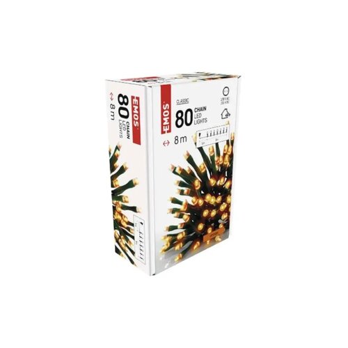  EMOS LED lanac CLASSIC 80, 8 m, D4AV02 Cene