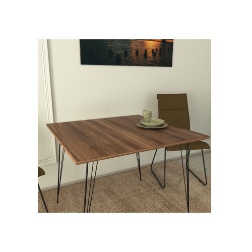 Hanah home Trpezarijski sto Sandalf Square, 90x75x90 cm, Orah Slike