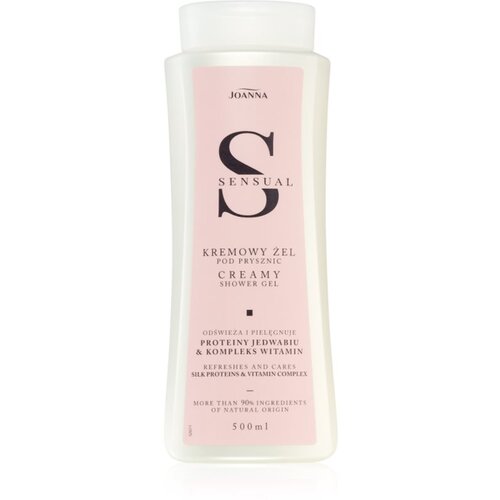 Joanna Sensual kremasti gel za prhanje Silk Proteins &amp;amp; Vitamin Complex 500 ml Slike
