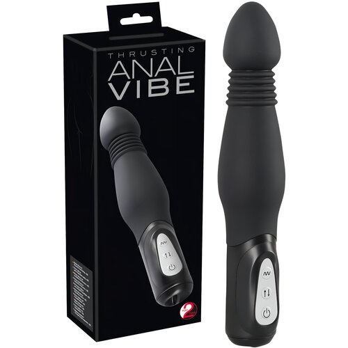 Igrače You2Toys - Anal Vibe - potisnik, analni vibrator (crni) Cene