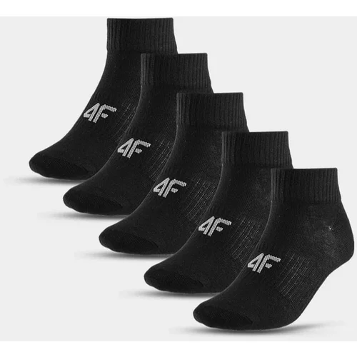 Kesi Boys' 4F High Ankle Socks 5-BACK Black