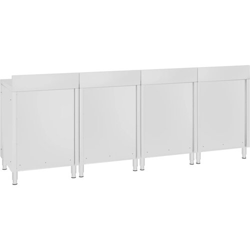  Komercijalni ormarić s radnom pločom 240 x 60 x 96 cm čelični Slike