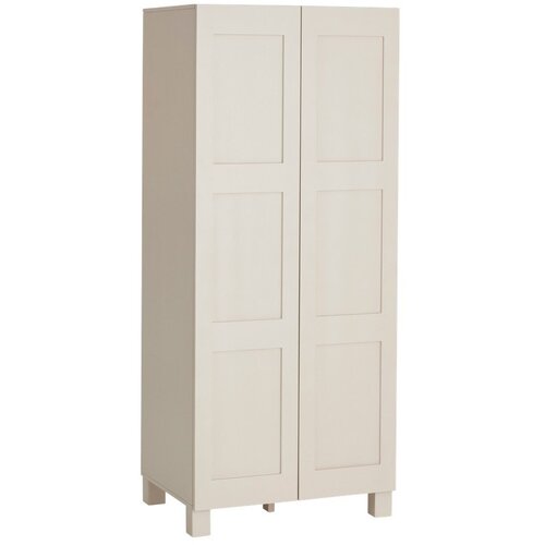 Ellos Home Sivo-bež viseći ormar od MDF-a 80x190x61 cm Ben &ndash; Cijene