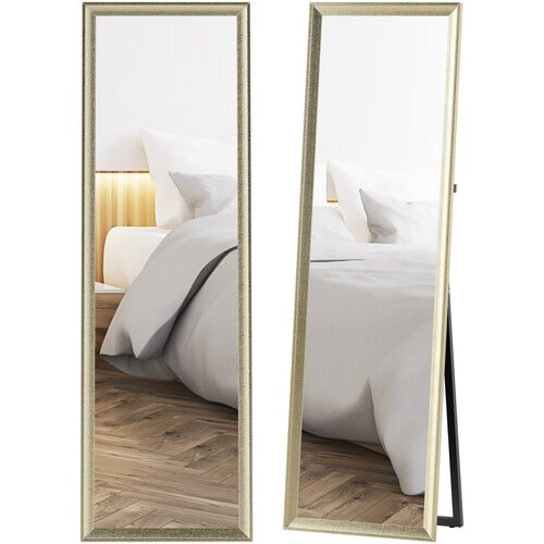 HOMCOM celozrcalno ogledalo PS, kaljeno steklo 50D x 4&Scaron; x 160V cm zlato, (5000242289) Cene