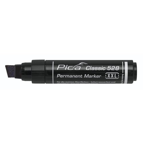 Pica - Marker Permanentmarker 4-12mm Keilspitze, schwarz Slike