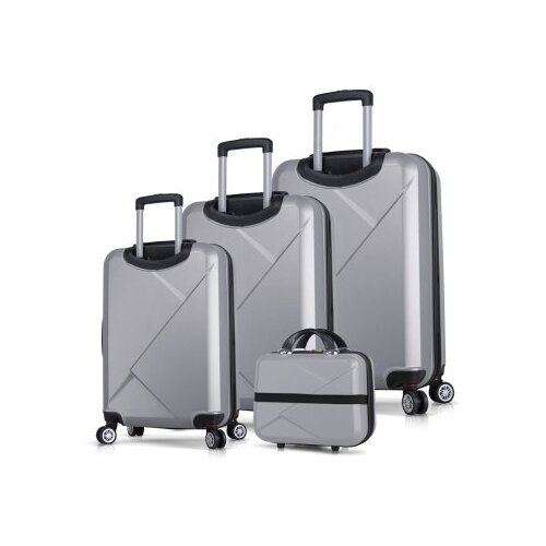 Zoozie Bags set kofera 4964, 4 dijela, siva Cene