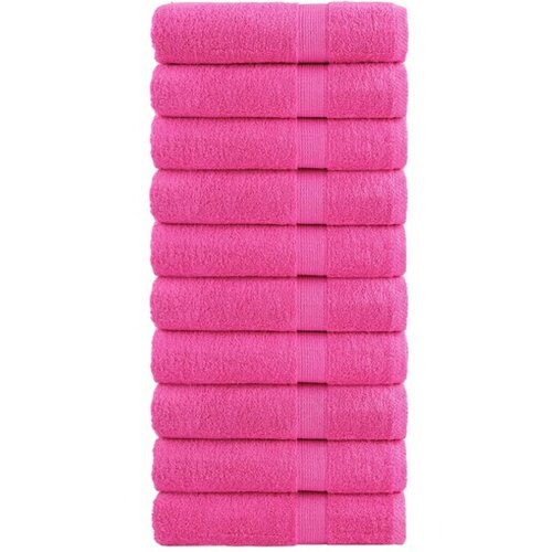 vidaXL Ručnici za tuširanje SOLUND 10 kom ružičasti 70x140 cm 600 gsm Cijene