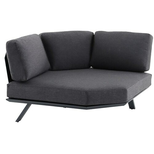 SUNFUN Lumar Kutni element lounge garniture (D x Š x V: 115 x 115 x 68 cm, Tamnosiva) Cijene