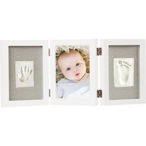 Happy Hands Triple Frame set za odtis dojenčkovih dlani in stopal Slike