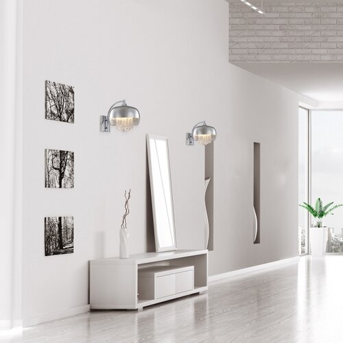  Kristalna zidna lampa LUNA 1xE14/40W/230V Slike