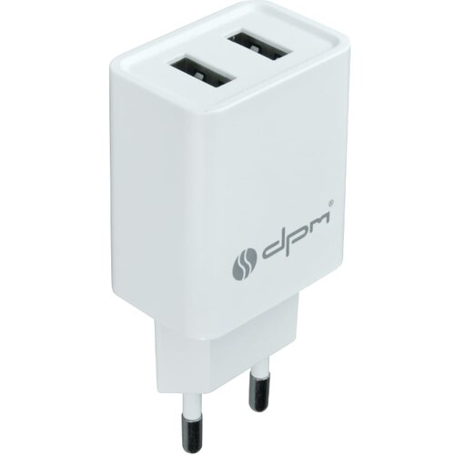  Polnilec za telefon DPM CLT121; 2x USB ; 3,4A; beli Cene