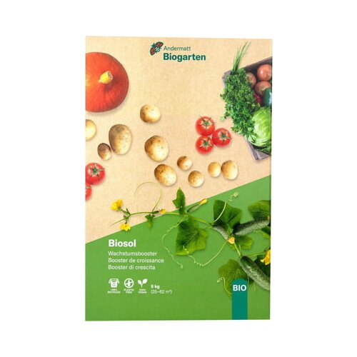 Andermatt Biogarten Biosol veganski pospe&amp;scaron;evalec rasti - 5 kg Slike