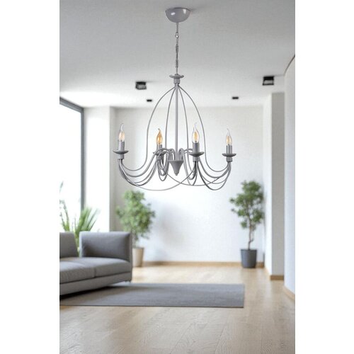 Opviq luster 2590027, Sivi Slike