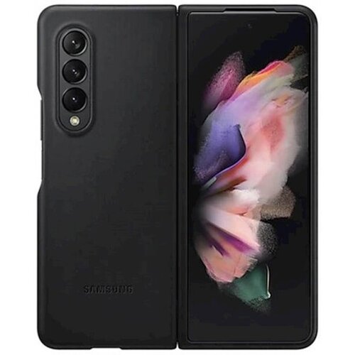 Samsung original usnjen ovitek ef-vf926lbe za galaxy fold 3 f926 - zaščita zadnjega dela - črn Cene