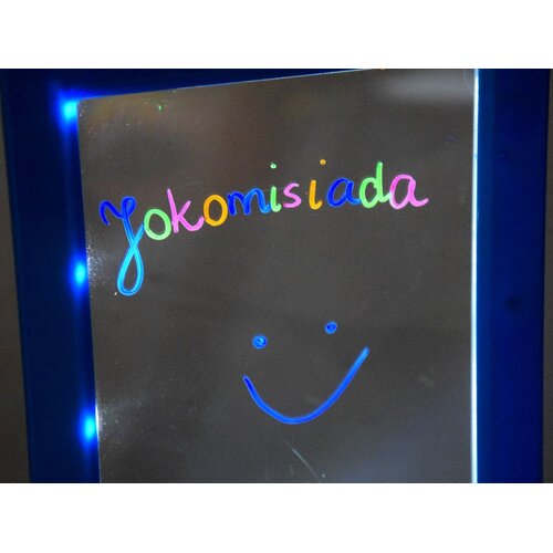  Osvijetljena ploča za neonsko crtanje s 3D naočalama Slike
