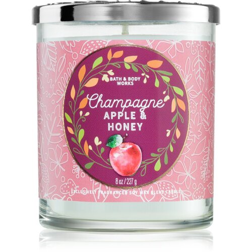 Bath & Body Works Champagne Apple & Honey dišeča sveča 227 g Cene