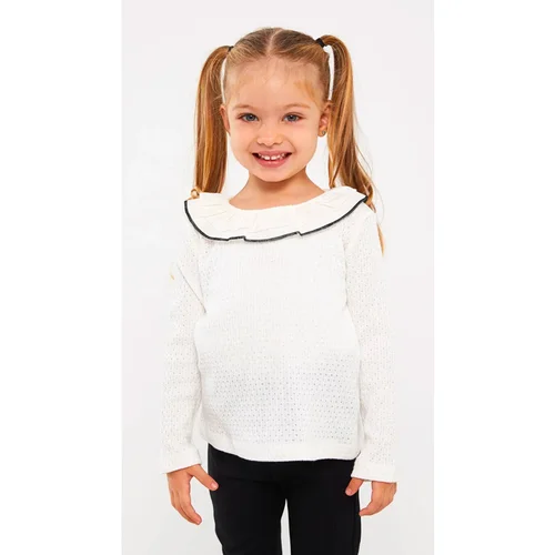 LC Waikiki Crew Neck Long Sleeved Baby Girl T-Shirt