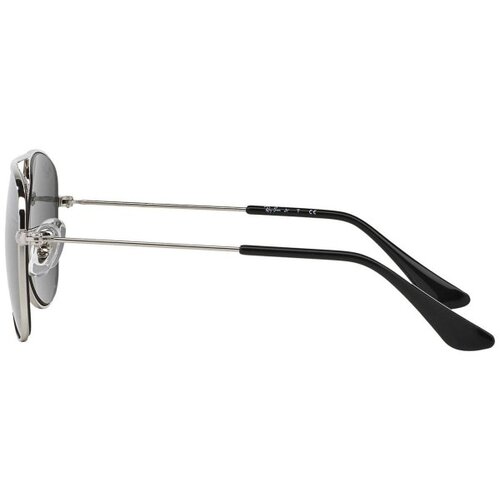 Ray-Ban Junior Aviator Junior RJ9506S 212/6G M (50) Srebrna/Siva Slike