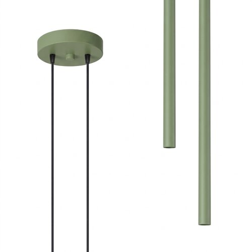 Sollux SL.2134 - Luster na sajli PASTELO 2xG9/8W/230V zelena Slike