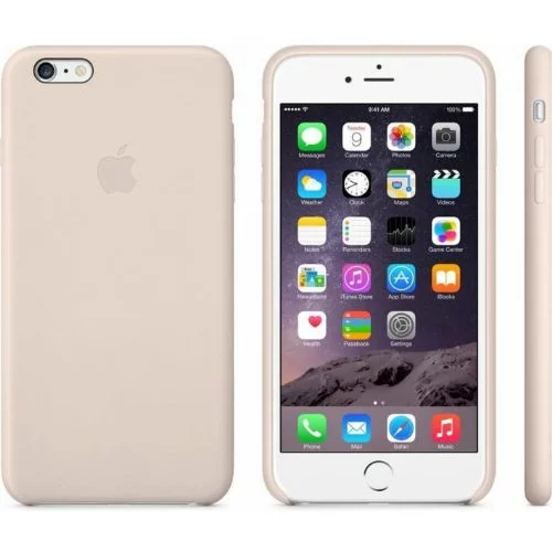 Apple leather case MGR52ZM/A za iphone 6 / 6S plus - original roza