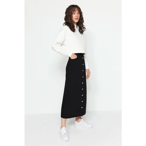 Trendyol Skirt - Black - Maxi