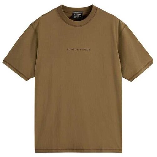 SCOTCH &amp;amp; SODA braon mu&amp;scaron;ka majica SS179936-210 Slike