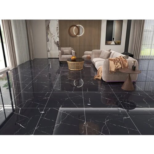 ARTTILE Unutarnje podne pločice Artille Alaska black 60x60 1KL 1,44 m&amp;sup2; Slike