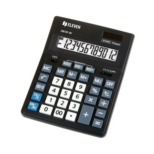 Stoni poslovni kalkulator CDB-1201-BK, 12 cifara Eleven ( 05DGE312 ) Slike