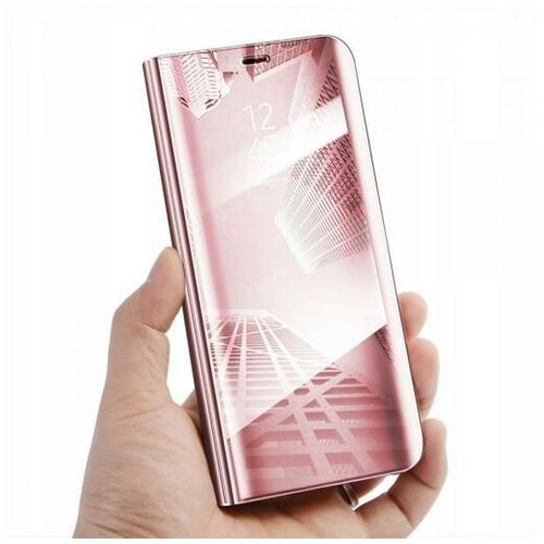 Onasi Clear View za Samsung Galaxy A6 Plus 2018 A605 - roza Slike