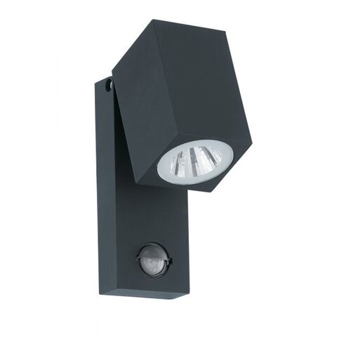 Eglo Sakeda vanjska zidna, led, 5w, 3000k, sa senzorom, lijevani aluminij/antracit Slike