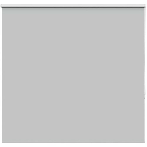 VidaXL Rolo zavjesa Blackout svijetlo siva 165x130 cm &amp;Scaron;irina tkanine Slike