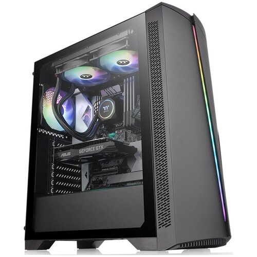 Thermaltake H350 TG RGB Mid tower, tempered glass, 1x 120mm Standard fan Cijene